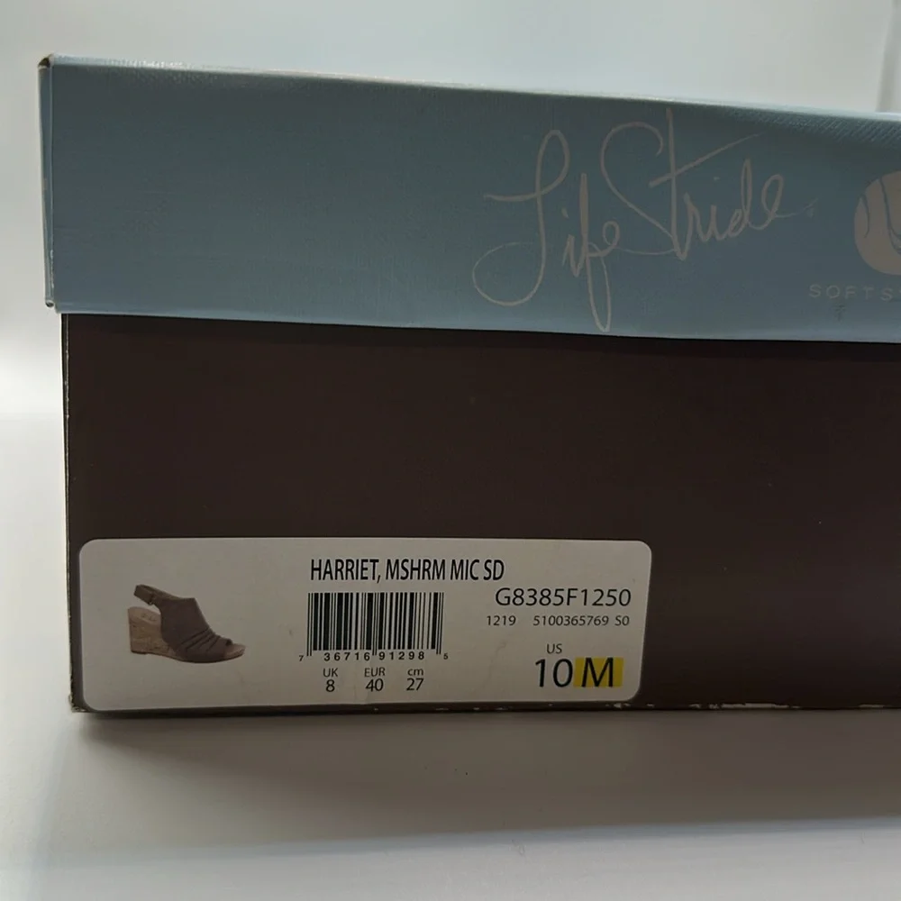 LifeStride Harriet Mushroom 10 M NIB